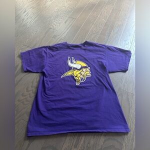 NFL Minnesota Vikings Women's Short Sleeve T-Shirt Purple Size Medium